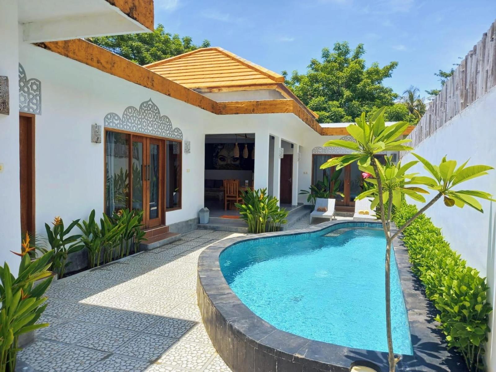 Golden Villa Gili Trawangan Exterior foto